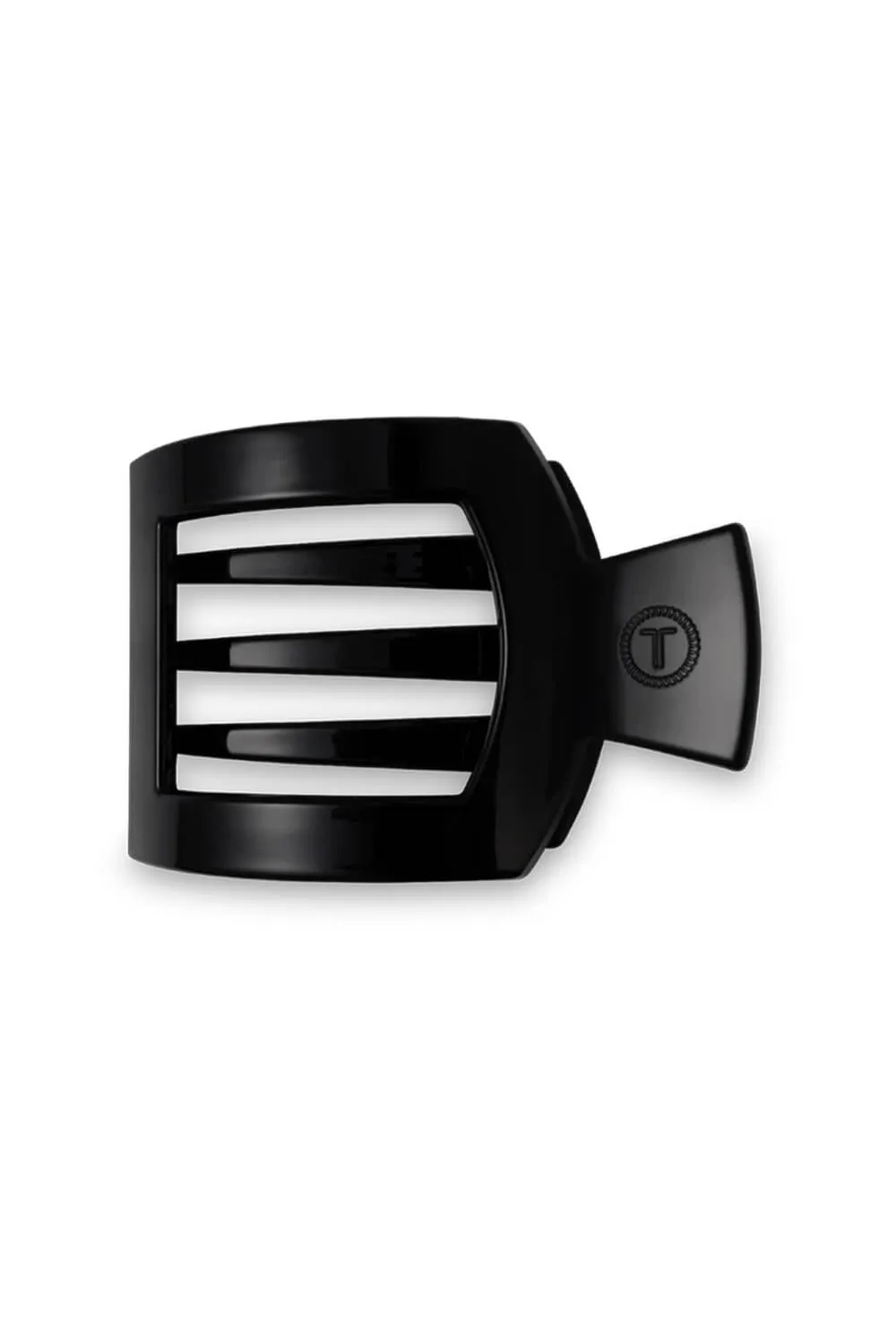 Teleties Large Flat Square Hair Clip in Black | TT-FCL02-002 sold by Glik’s product image thumbnail 2