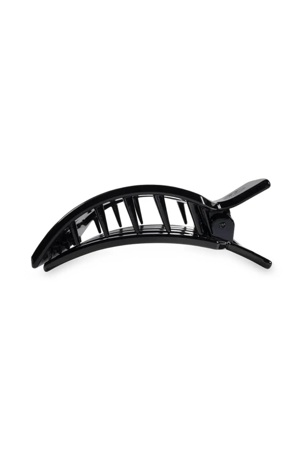 Teleties Large Flat Square Hair Clip in Black | TT-FCL02-002 sold by Glik’s product image thumbnail 5