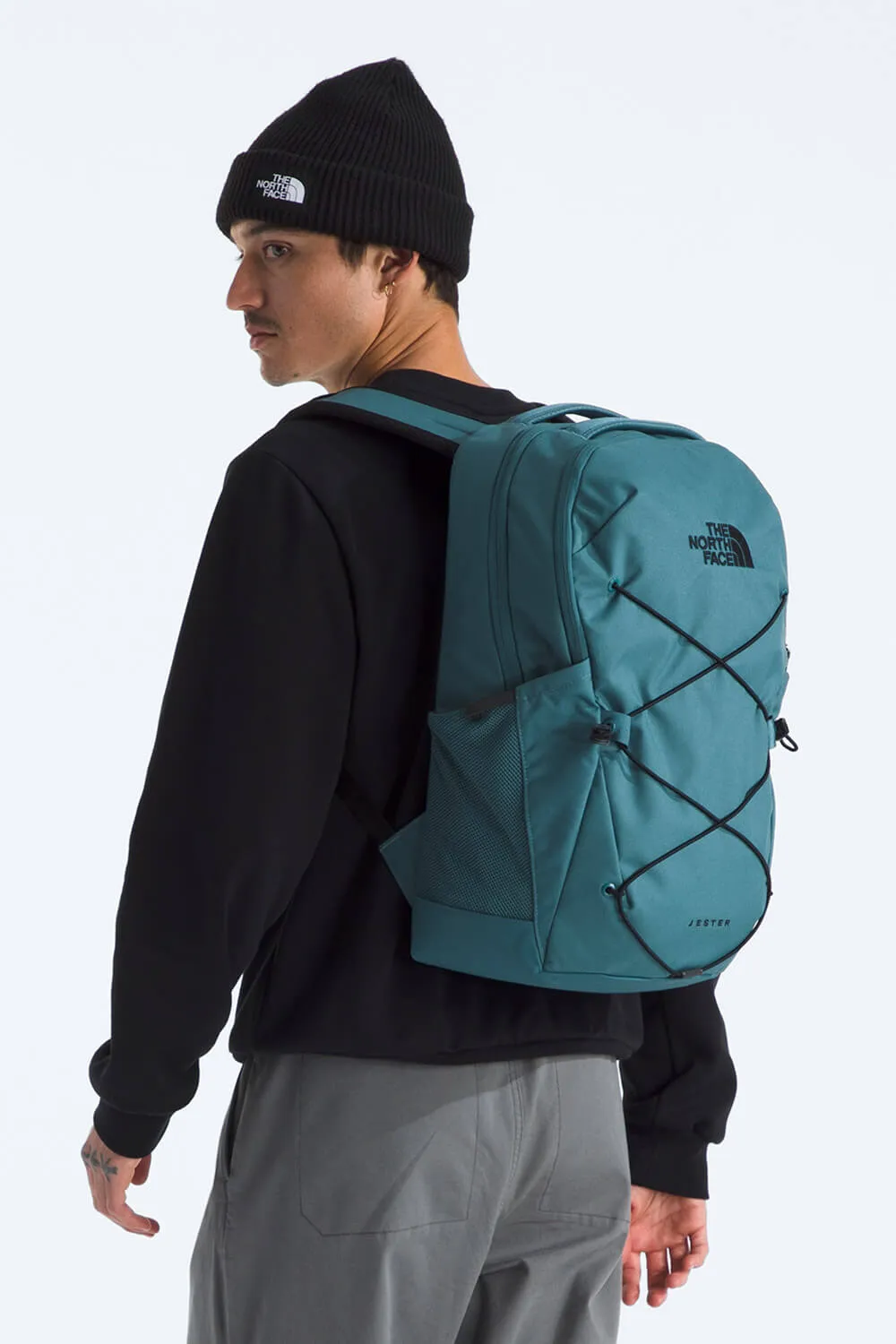 The North Face Jester Backpack in Blue Grey | NF0A3VXF-CI4 sold by Glik’s