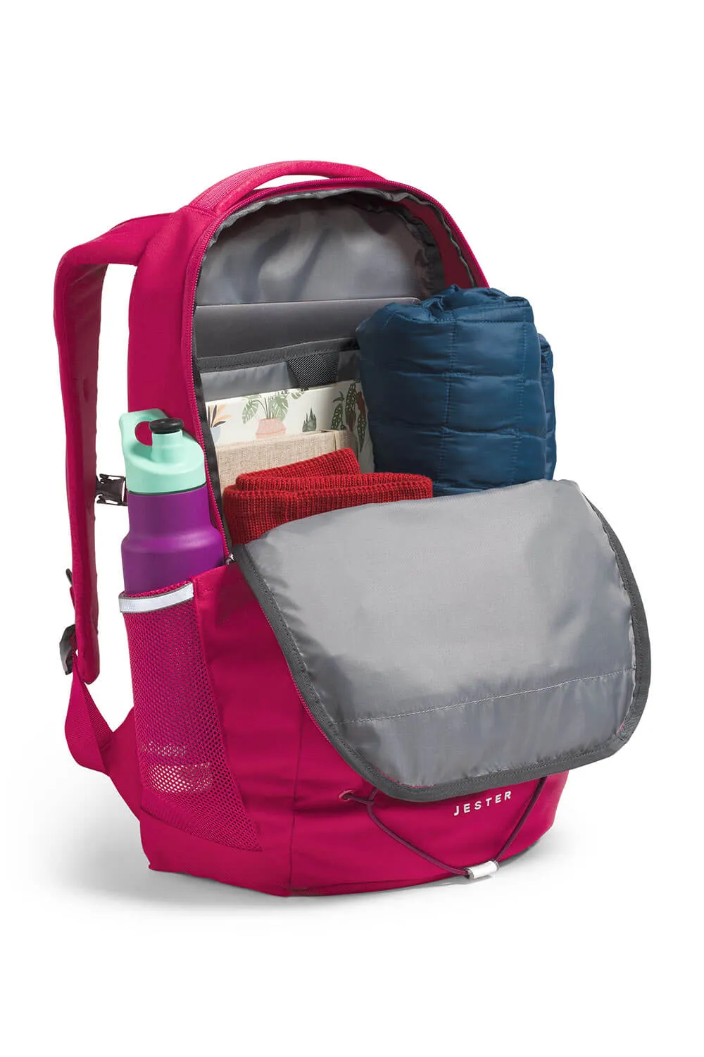 The North Face Jester Backpack for Women in Hot Pink | NF0A3VXG-DIZ sold by Glik’s product image thumbnail 4