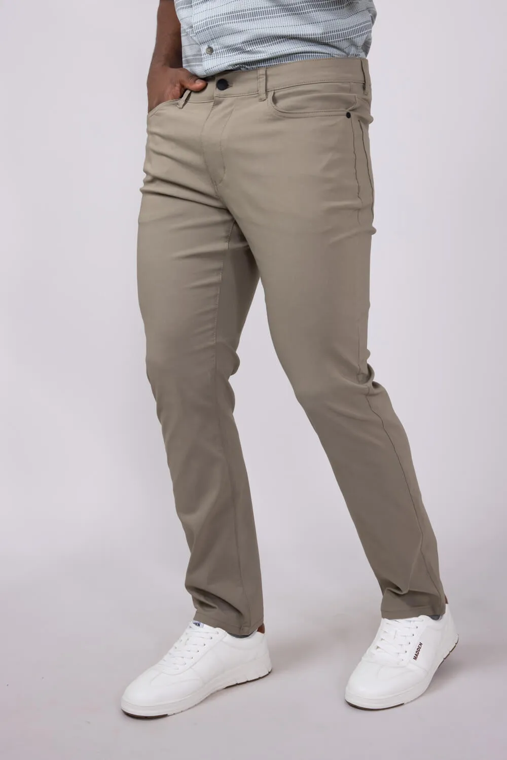 Copper & Oak Flex Comfort 5 Pocket Pants for Men in Light Oak | K5S901-221 LIGHT OAK sold by Glik’s product image thumbnail 5