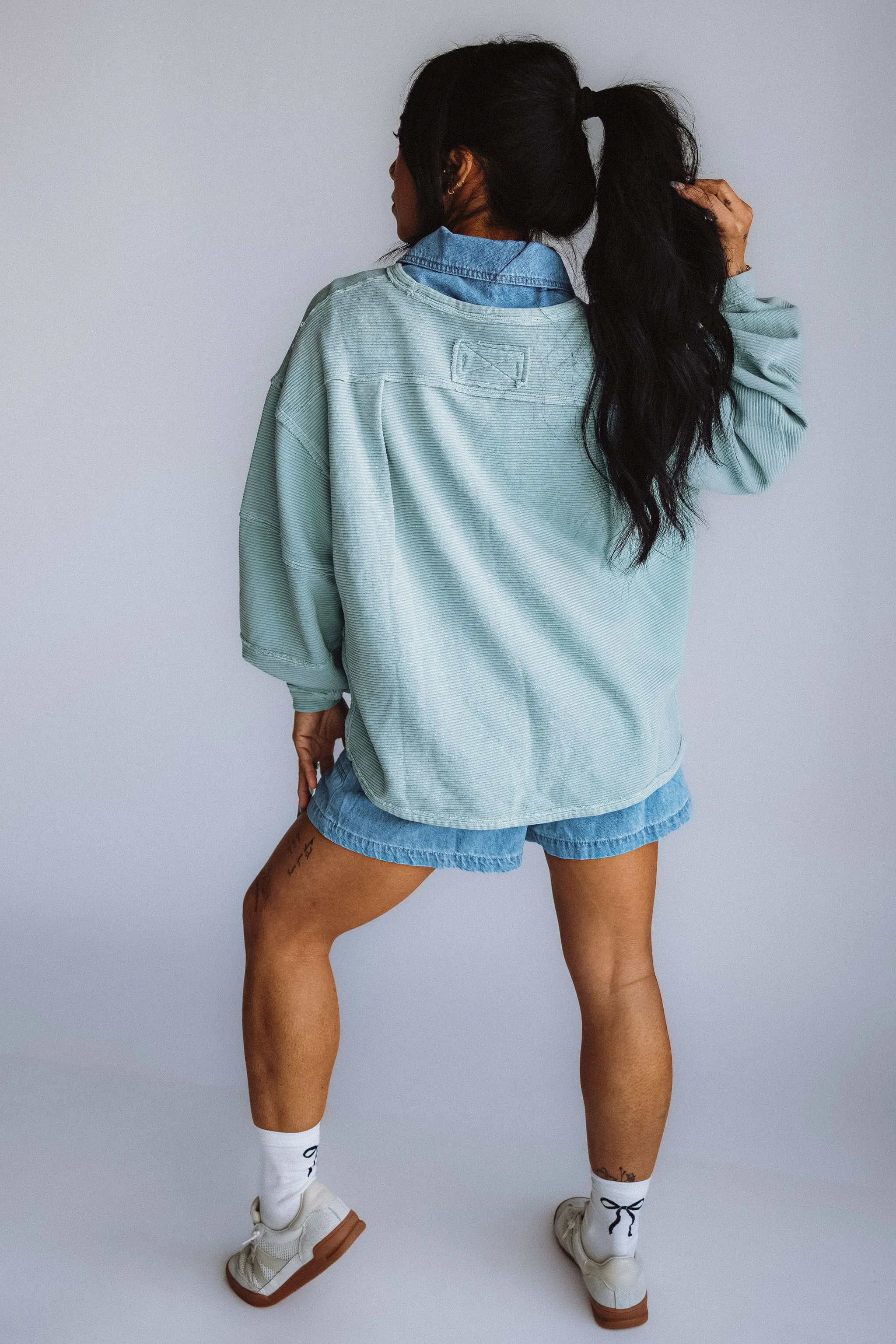 Free People We The Free Total Eclipse Tee for Women in Polar Fog | OB2128723-4103 sold by Glik’s product image thumbnail 2