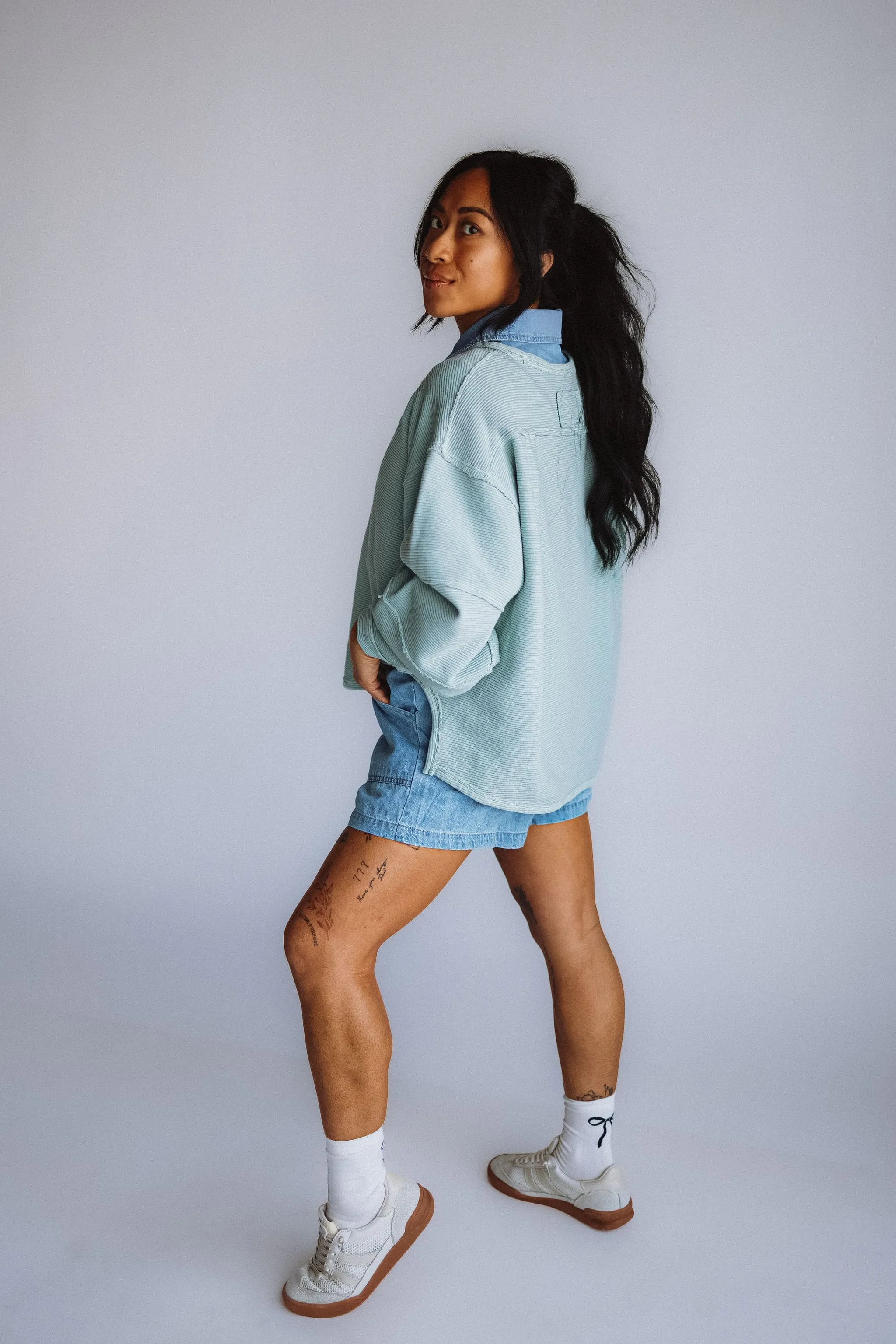 Free People We The Free Total Eclipse Tee for Women in Polar Fog | OB2128723-4103 sold by Glik’s product image thumbnail 4