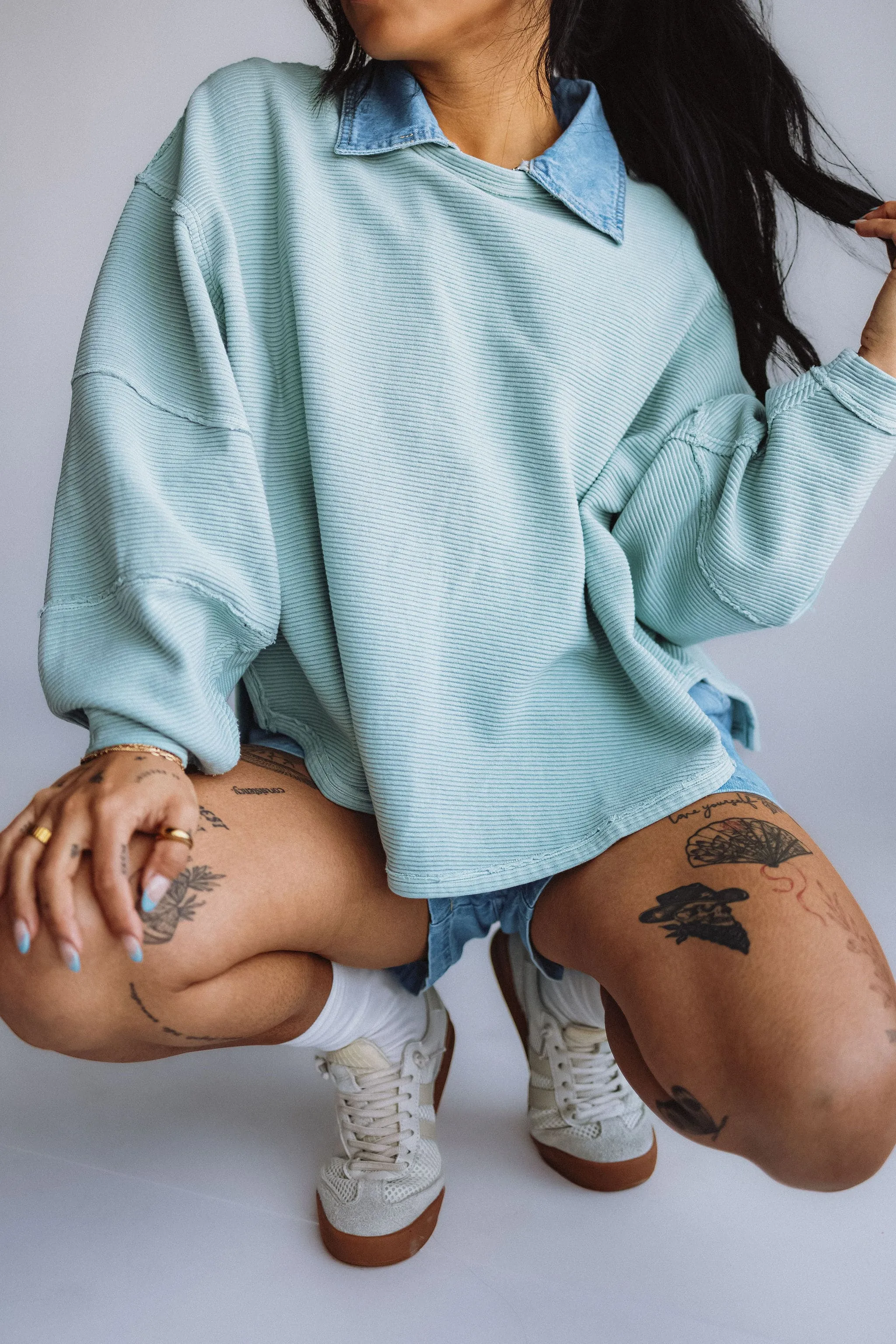 Free People We The Free Total Eclipse Tee for Women in Polar Fog | OB2128723-4103 sold by Glik’s product image thumbnail 5