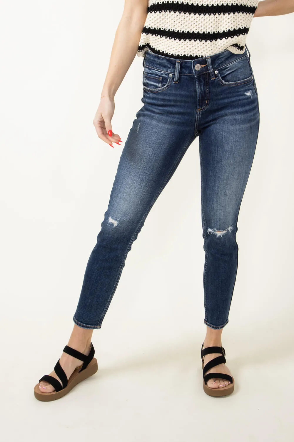 Silver Jeans Suki Skinny Jeans for Women | L93136SCV375 sold by Glik’s product image thumbnail 3