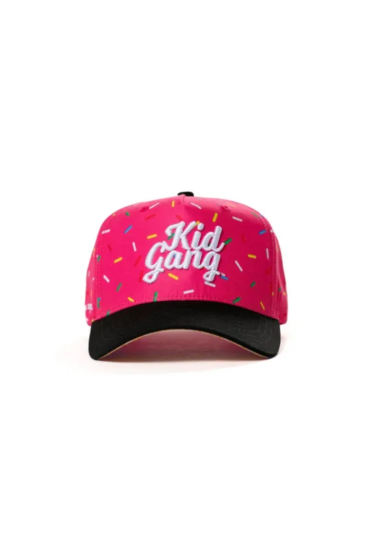 Kid Gang Trucker Ice Cream Hat in Pink | KIDGANGPINKICE made by Glik’s