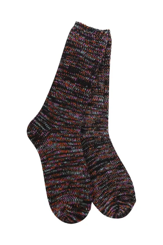 Worlds Softest Weekend Ragg Crew Socks for Women in Equinox | 76429 sold by Glik’s