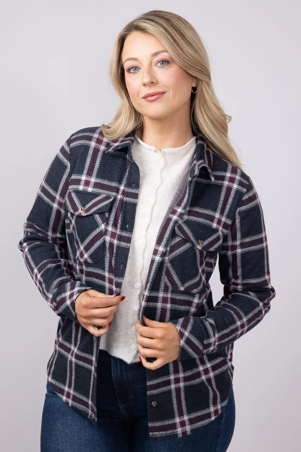 Thread & Supply Cassian Soft Luxe Button Up Shirt in Black Red Plaid | T4444PVTS-BLACKREDPLAID sold by Glik’s