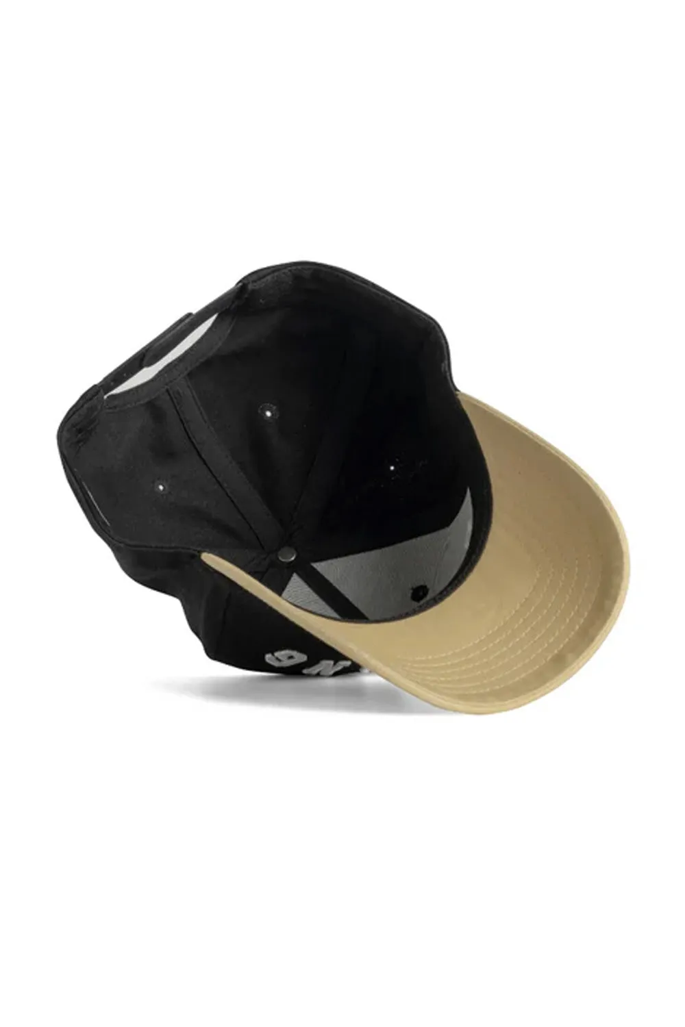Dad Gang Script Hat for Men in Black | DGSCRIPTBLACKGOLD sold by Glik’s product image thumbnail 4
