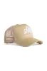 Dad Gang Trucker Hat for Men in Tan | DADGANGTRUCKERTAN sold by Glik’s