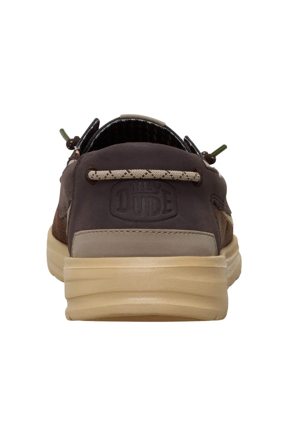 HEYDUDE Men’s Welsch Grip Classic Mesh Shoes in Brown | 43154-2IV sold by Glik’s product image thumbnail 5