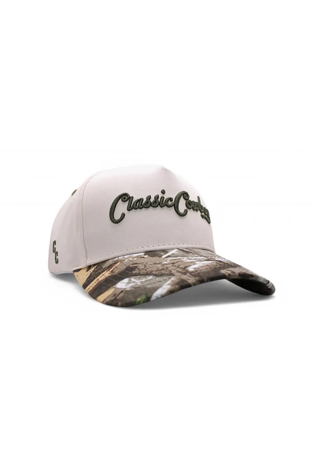 Classic Cowboy Rancher Hat in White Camo | TR-CT-WCSB sold by Glik’s