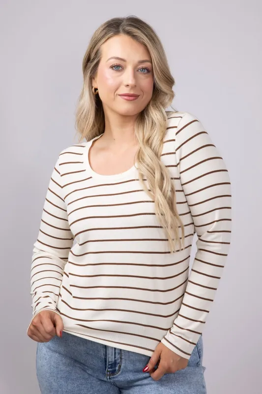 Thread & Supply Lauren Shirt for Women in Off White | T2976MSTS-OFFWHITEBRONZE sold by Glik’s