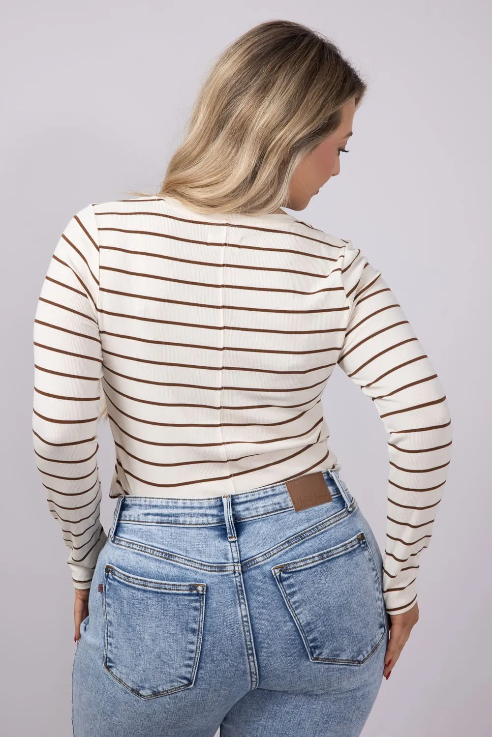 Thread & Supply Lauren Shirt for Women in Off White | T2976MSTS-OFFWHITEBRONZE sold by Glik’s product image thumbnail 2