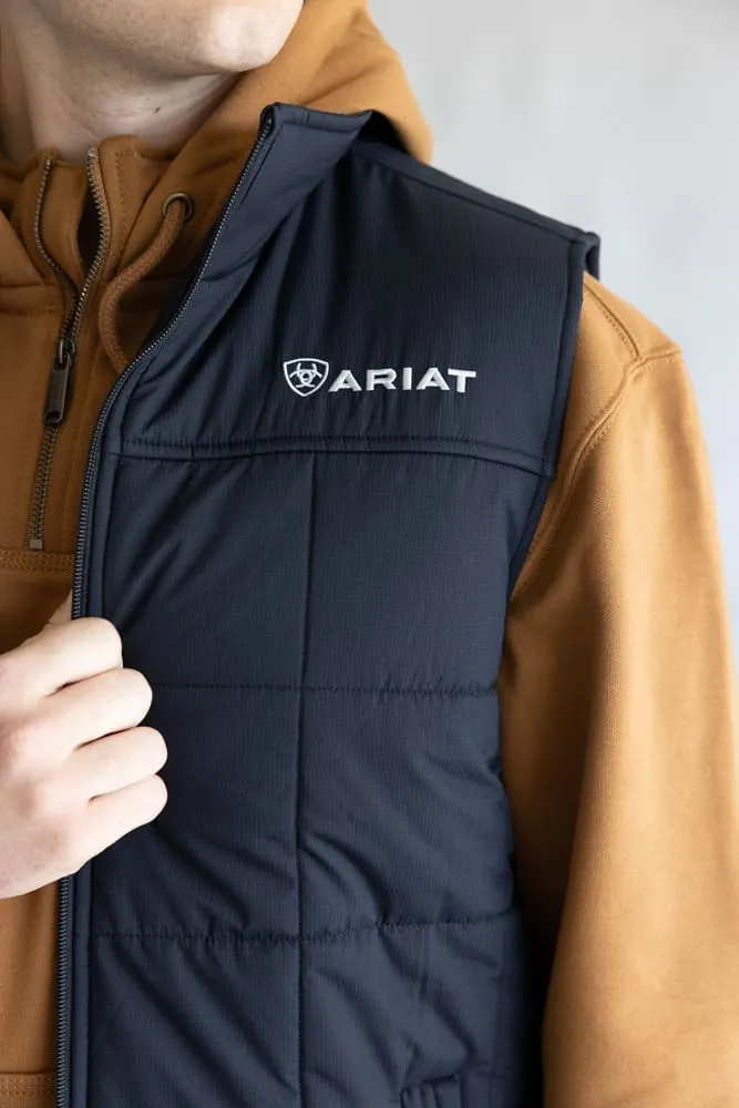 Ariat Crius Insulated Vest for Men in Black | 10011523-BLACK sold by Glik’s product image thumbnail 2