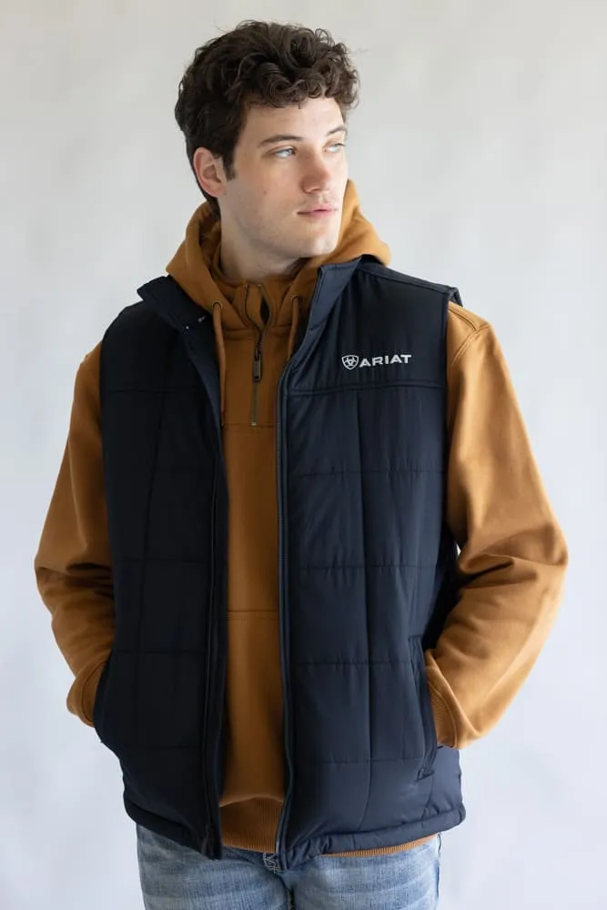 Ariat Crius Insulated Vest for Men in Black | 10011523-BLACK sold by Glik’s product image thumbnail 4