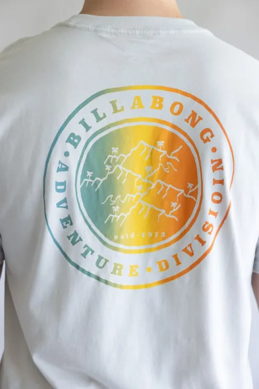 Billabong Rockies Adiv T-Shirt for Men in Grey | 24A503500-SIL sold by Glik’s