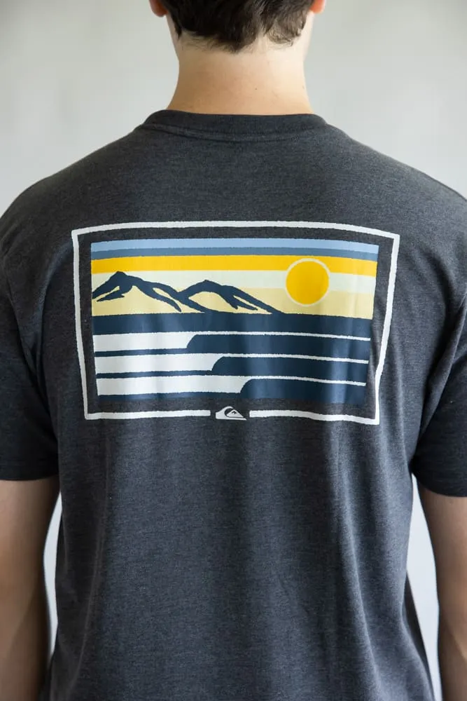 Quiksilver Coastal Vibes Classic T-Shirt for Men in Charcoal Grey | QSM35ST364-CHR sold by Glik’s product image thumbnail 2