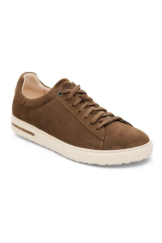 Birkenstock Bend Low Suede Leather Sneakers for Men in Dark Tea | 1030130 sold by Glik’s