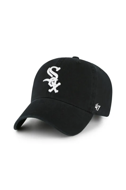47 White Sox Clean Up Hat in Black | B-RGW06GWSNL-BK sold by Glik’s