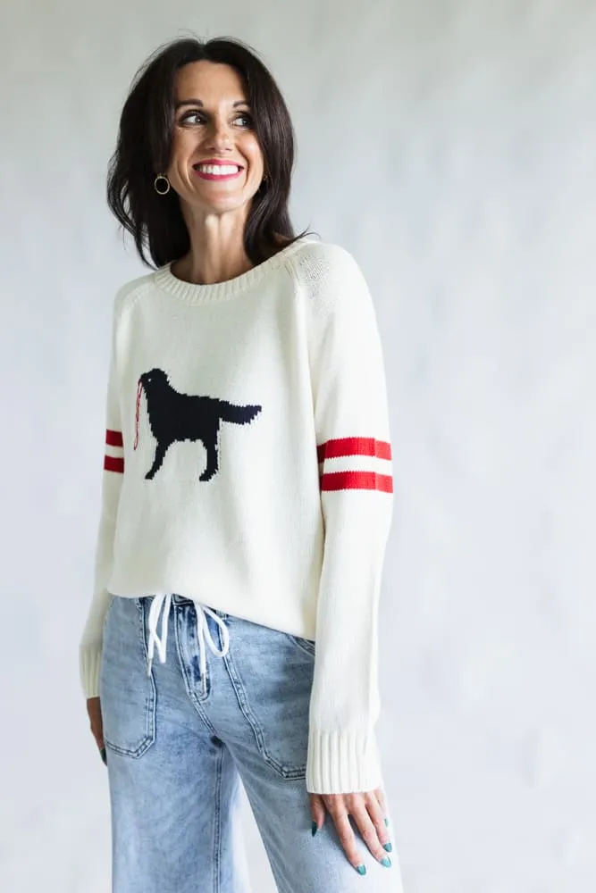 Miracle Dog Sweater for Women in Cream | F2137-CREAM sold by Glik’s product image thumbnail 4