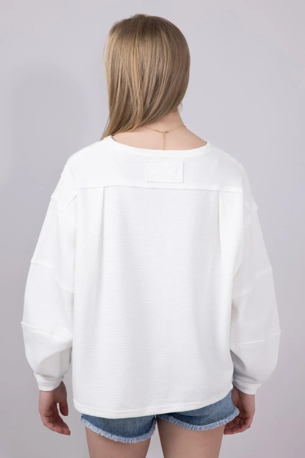 Free People We The Free Total Eclipse Tee for Women in White | OB2128723-1103 sold by Glik’s product image thumbnail 5