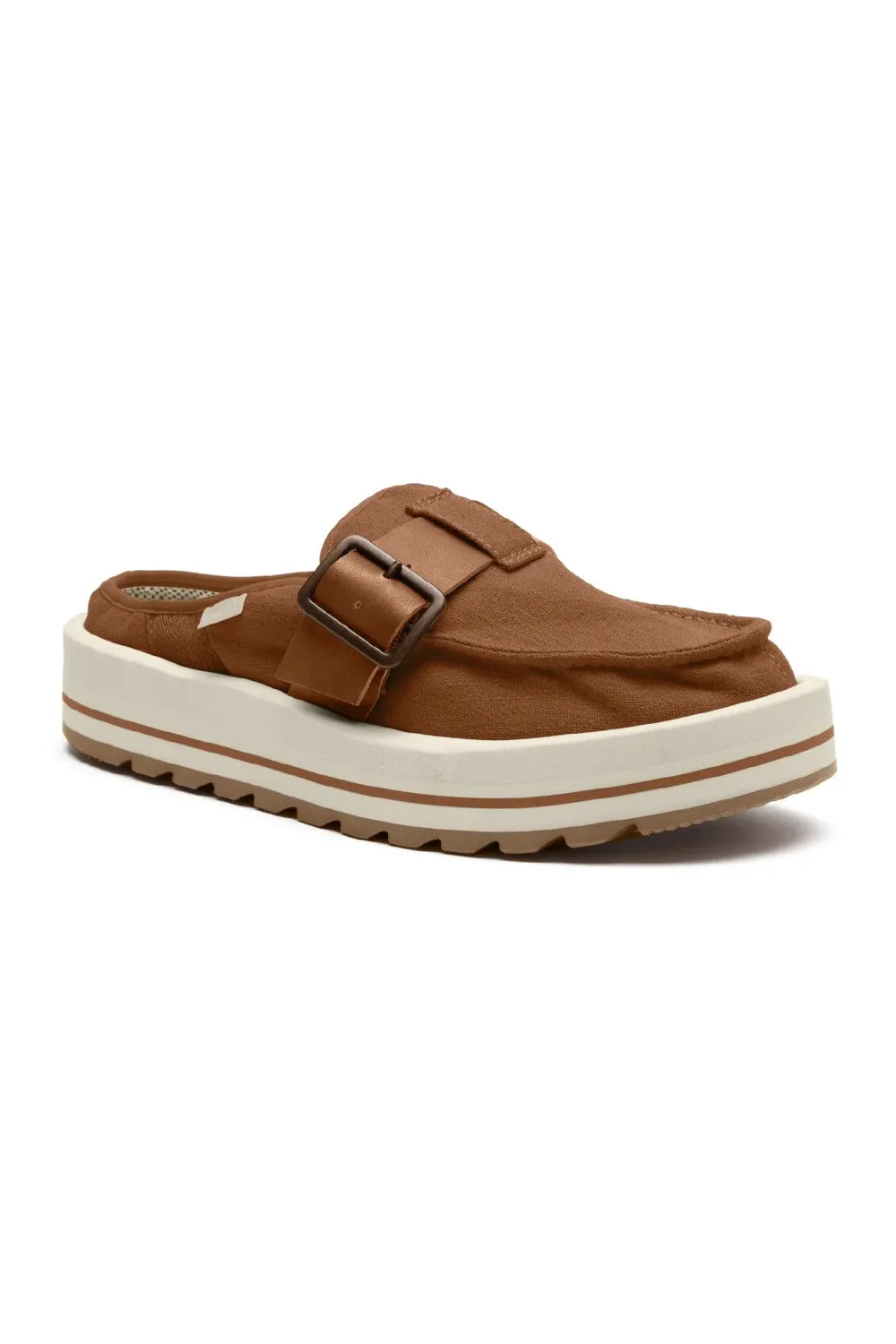 Sanuk Donna Sash Mules for Women in Caramel | 1169373-CARM sold by Glik’s