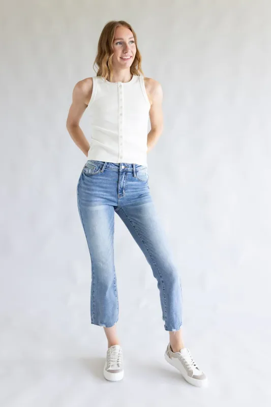 Judy Blue Mid-Rise Vintage Kick Flare Jeans for Women | 88979REG sold by Glik’s