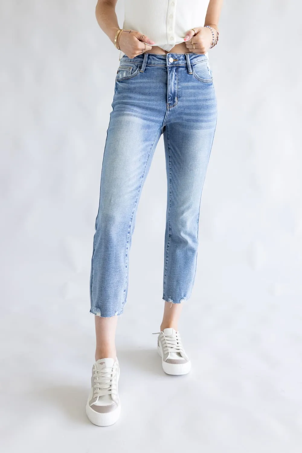 Judy Blue Mid-Rise Vintage Kick Flare Jeans for Women | 88979REG sold by Glik’s product image thumbnail 2