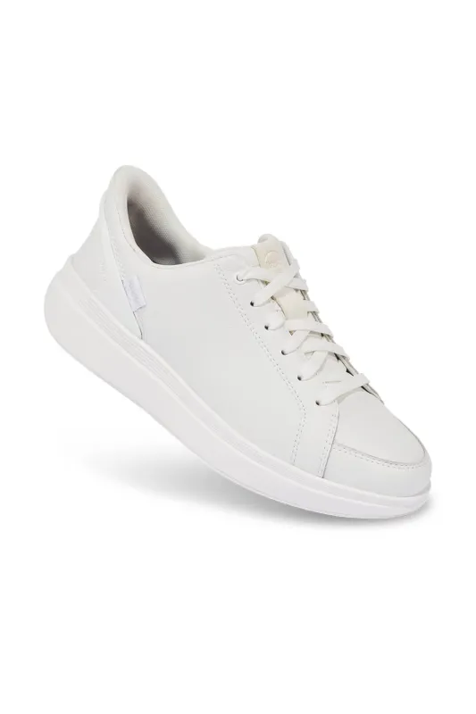Kizik Sydney Sneakers for Women in White | WHUNWT01-WHITE sold by Glik’s