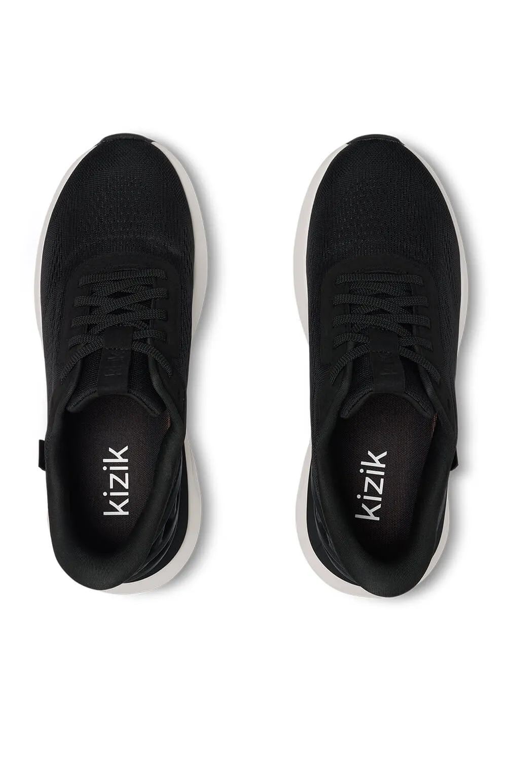 Kizik Athens 2 Sneakers for Men in Black | MATH2510-BLACK sold by Glik’s product image thumbnail 4