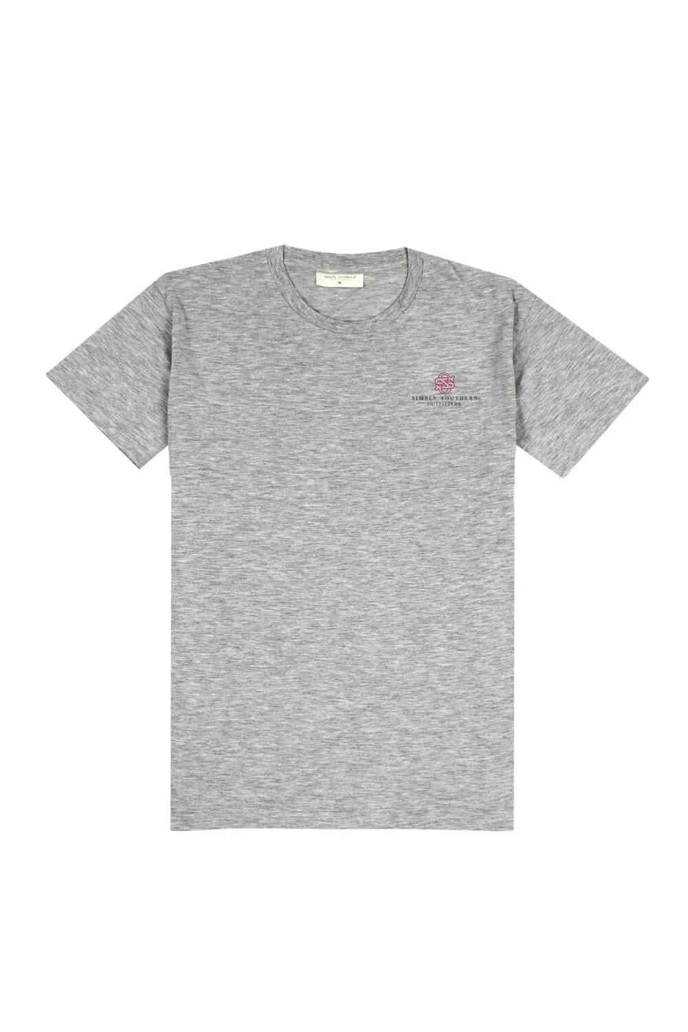 Simply Southern Plus Size Camo Deer Circle T-Shirt for Women in Heather Grey | EXT-SS-DEERLY-STORMHTHR sold by Glik’s product image thumbnail 2