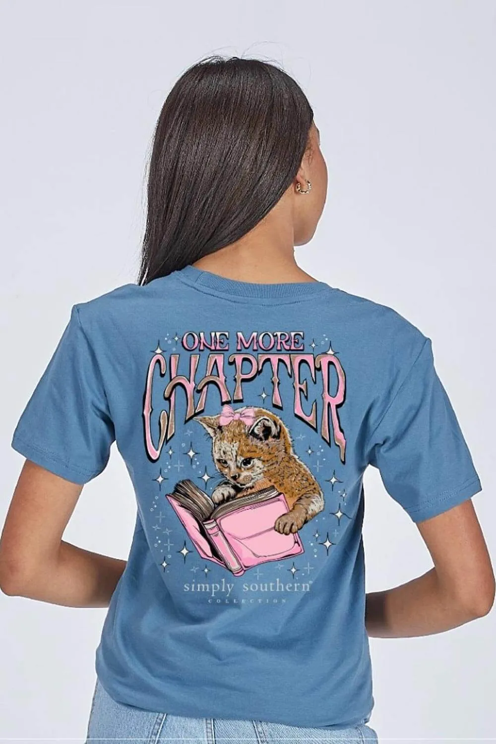 Simply Southern Chapter T-Shirt for Women in Blue | SS-CHAPTER-COMET sold by Glik’s