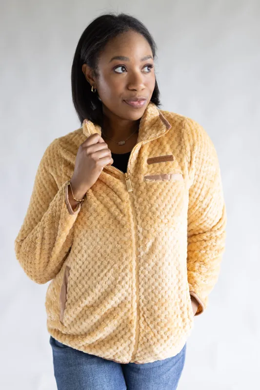 Simply Southern Simply Soft Jacket for Women in Latte Brown | PP-0225-JKT-SMPSFT-LATTE sold by Glik’s