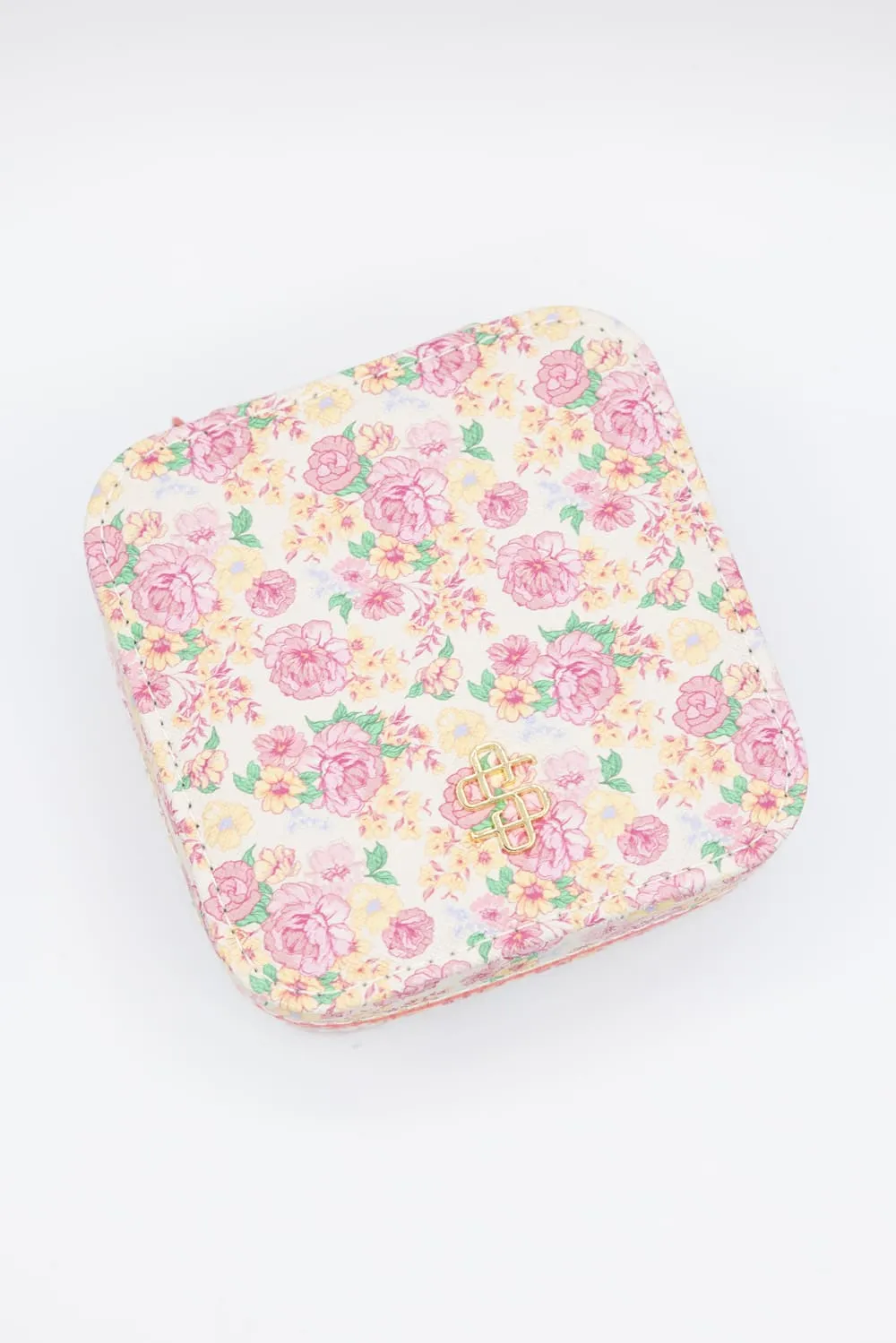 Simply Southern Jewelry Box Case in Yellow Floral | 0225-BAG-JWLCASE-LTBLM sold by Glik’s product image thumbnail 3
