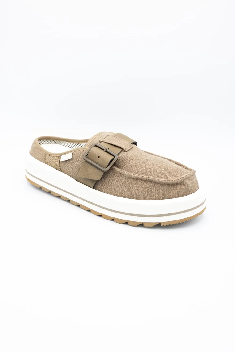Sanuk Donna Sash Mules for Women in Oxford Tan | 1169373-ODTN sold by Glik’s