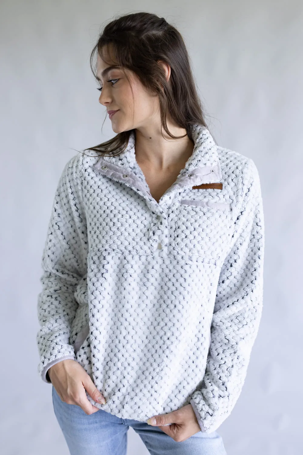 Simply Southern Simply Soft Pullover for Women in Frost Grey | PP-0225-PULL-SMPSFT-FRSTGRY sold by Glik’s