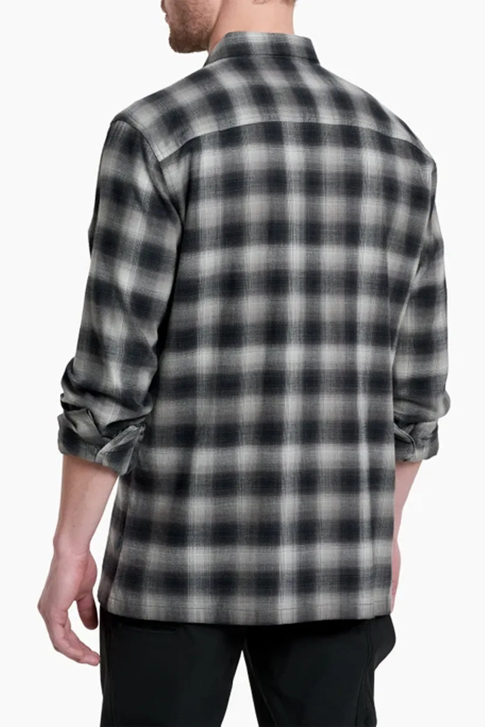 Kuhl Dillingr Flannel Shirt for Men in Iron Grey | 7186-IRONGREY sold by Glik’s product image thumbnail 3