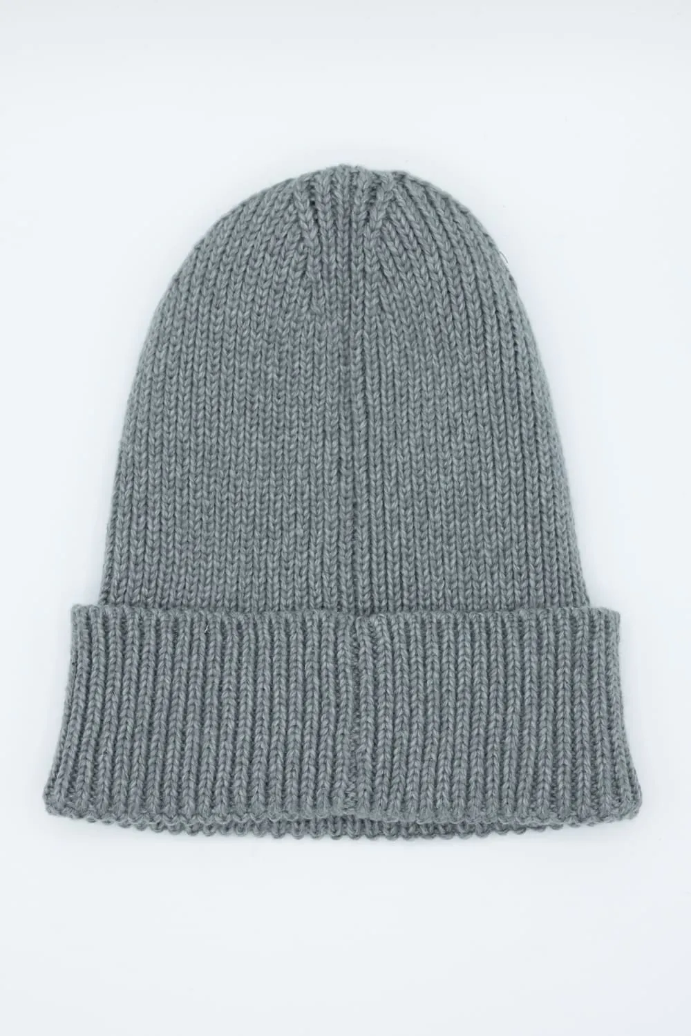 The North Face Youth Logo Cuffed Beanie in Medium Grey Heather | NF0A8CGU-DYY sold by Glik’s product image thumbnail 3