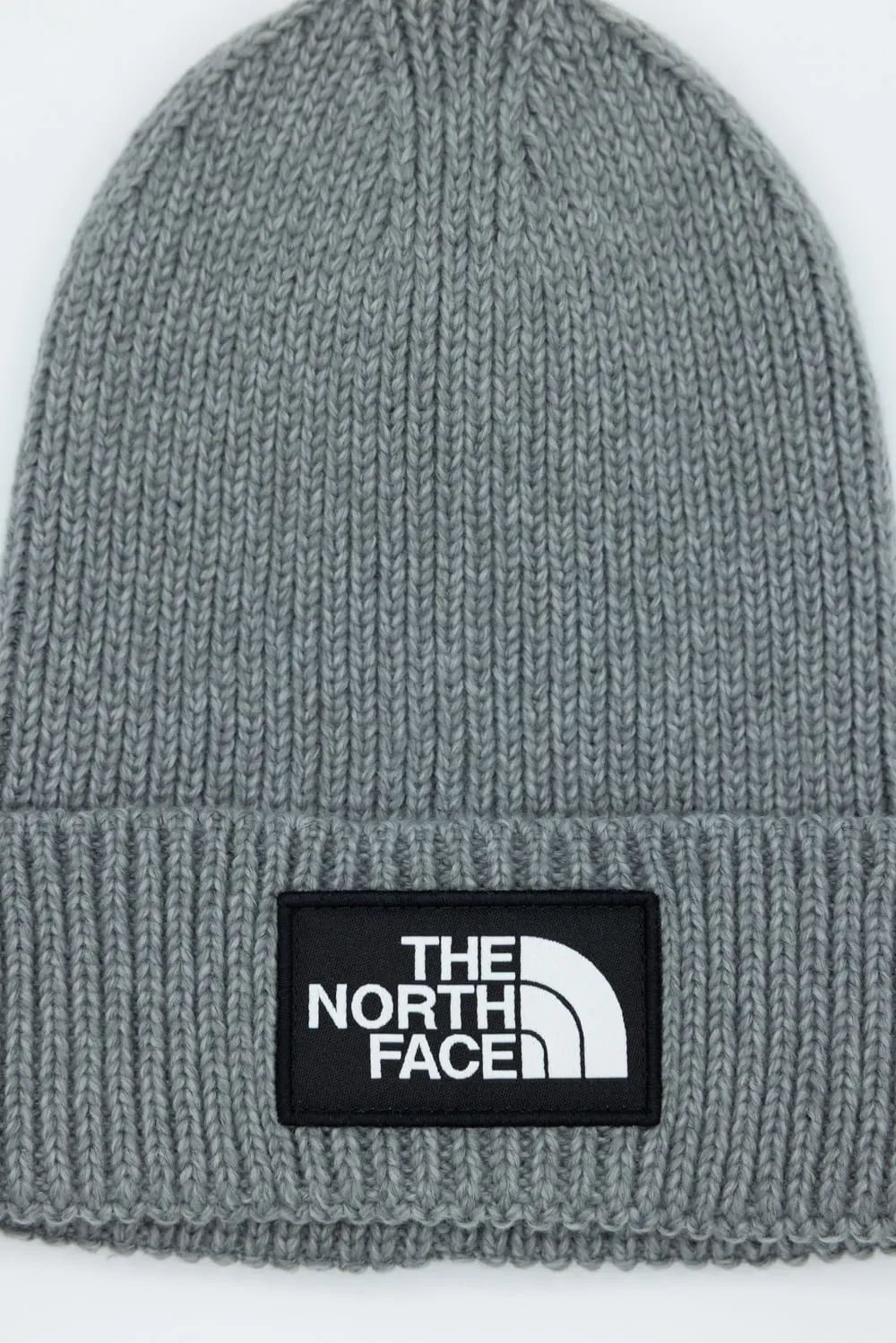 The North Face Youth Logo Cuffed Beanie in Medium Grey Heather | NF0A8CGU-DYY sold by Glik’s product image thumbnail 2