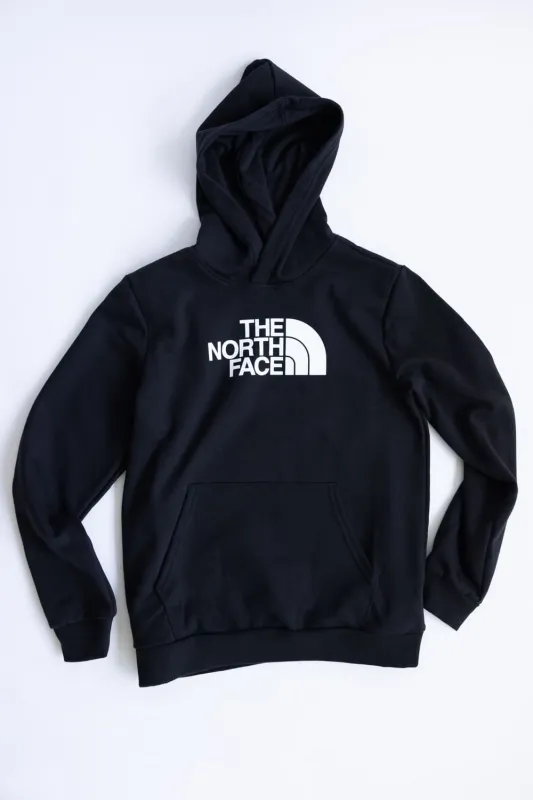 The North Face Teen Evolution Half Dome Hoodie in Black | NF0A8CV4-JK3 sold by Glik’s