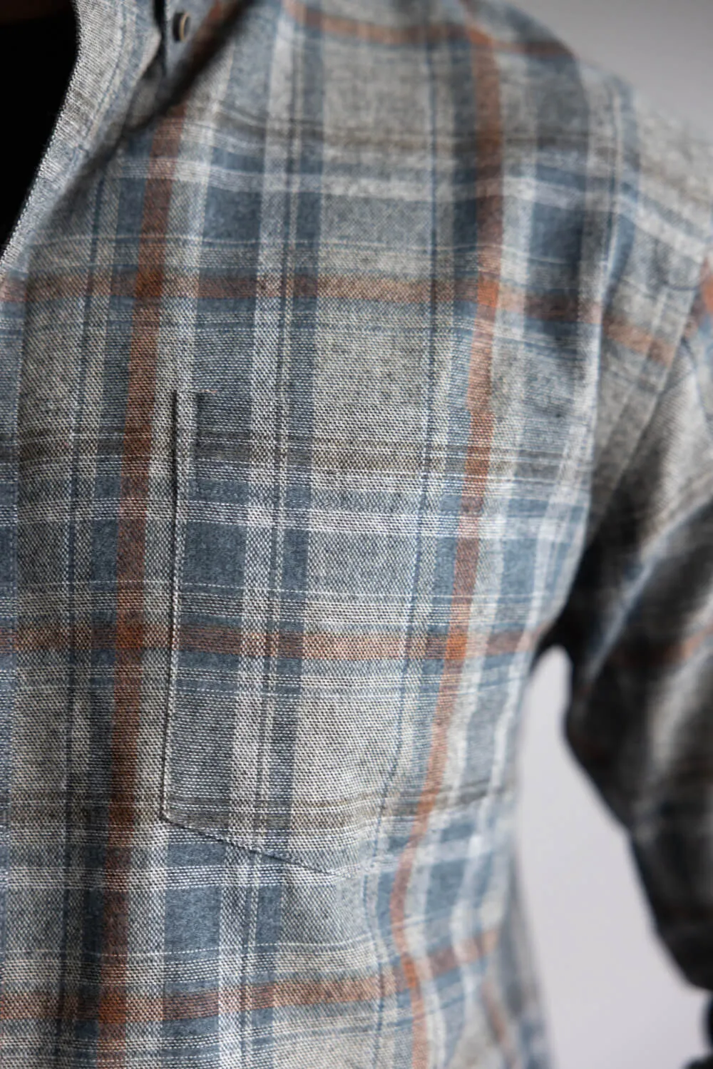 1897 Legends Flannel Shirt for Men in Tan Plaid | FW10017GL-TAN MULTI PLAID sold by Glik’s product image thumbnail 4
