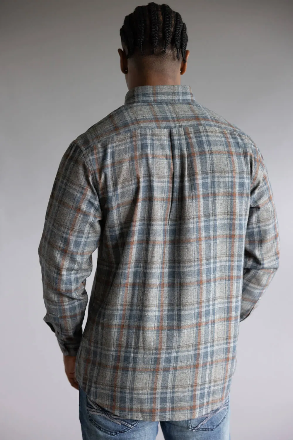 1897 Legends Flannel Shirt for Men in Tan Plaid | FW10017GL-TAN MULTI PLAID sold by Glik’s product image thumbnail 5