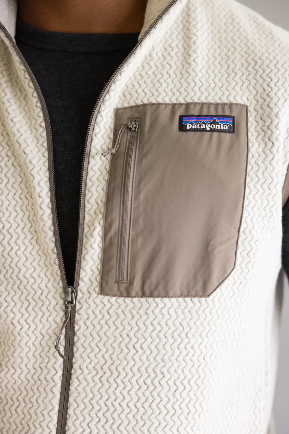 Patagonia Men’s R1 Air Vest in Pelican | 40285-PLCN PELICAN sold by Glik’s product image thumbnail 2