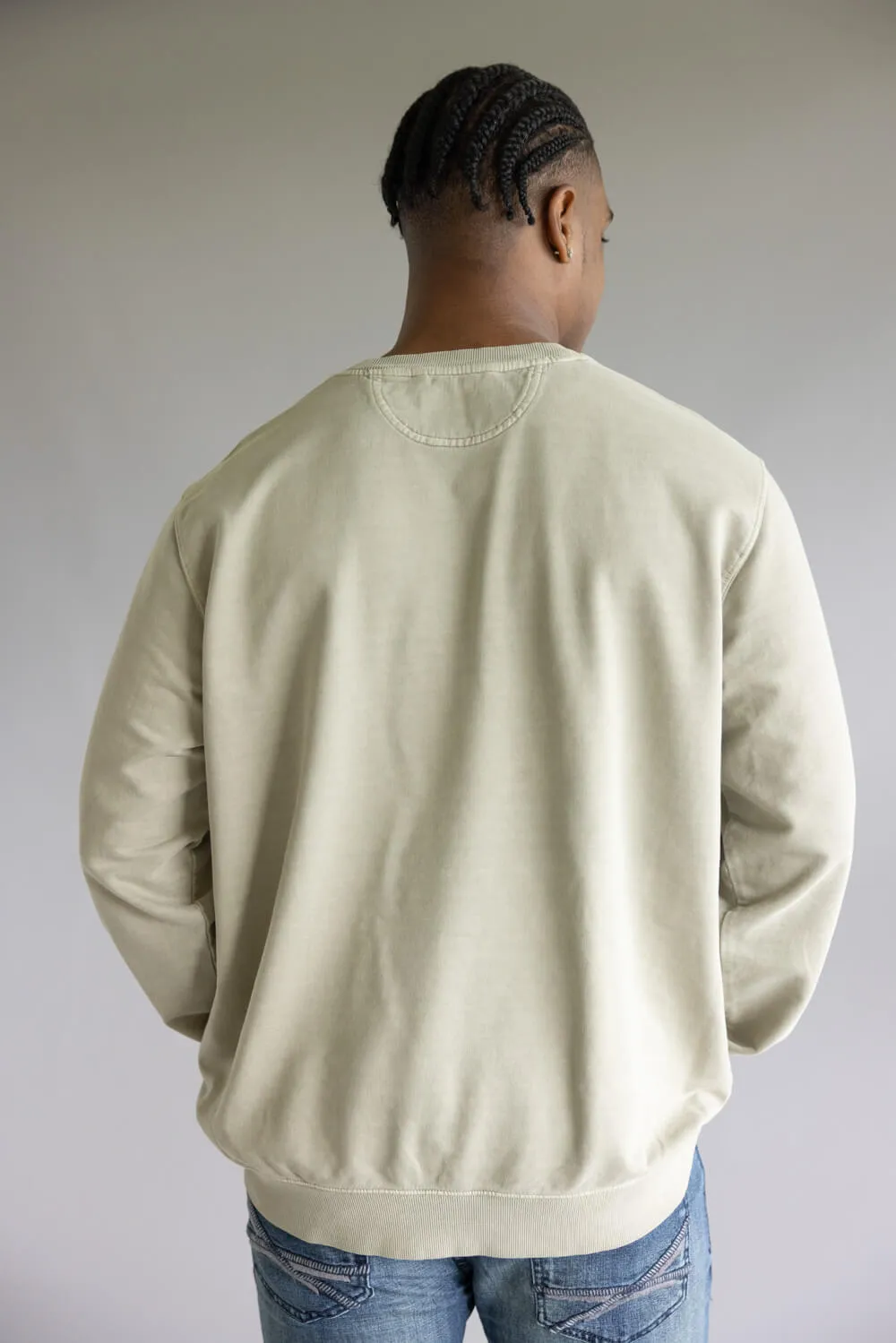 Carhartt Terry Crewneck Sweatshirt for Men in Greige | 106853-E00 sold by Glik’s product image thumbnail 4