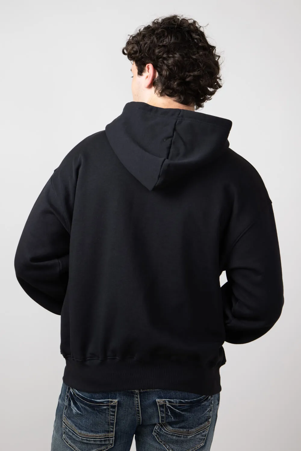 The North Face Evolution Vintage Hoodie for Men in Black | NF0A84GE-JK3-BLK sold by Glik’s product image thumbnail 3