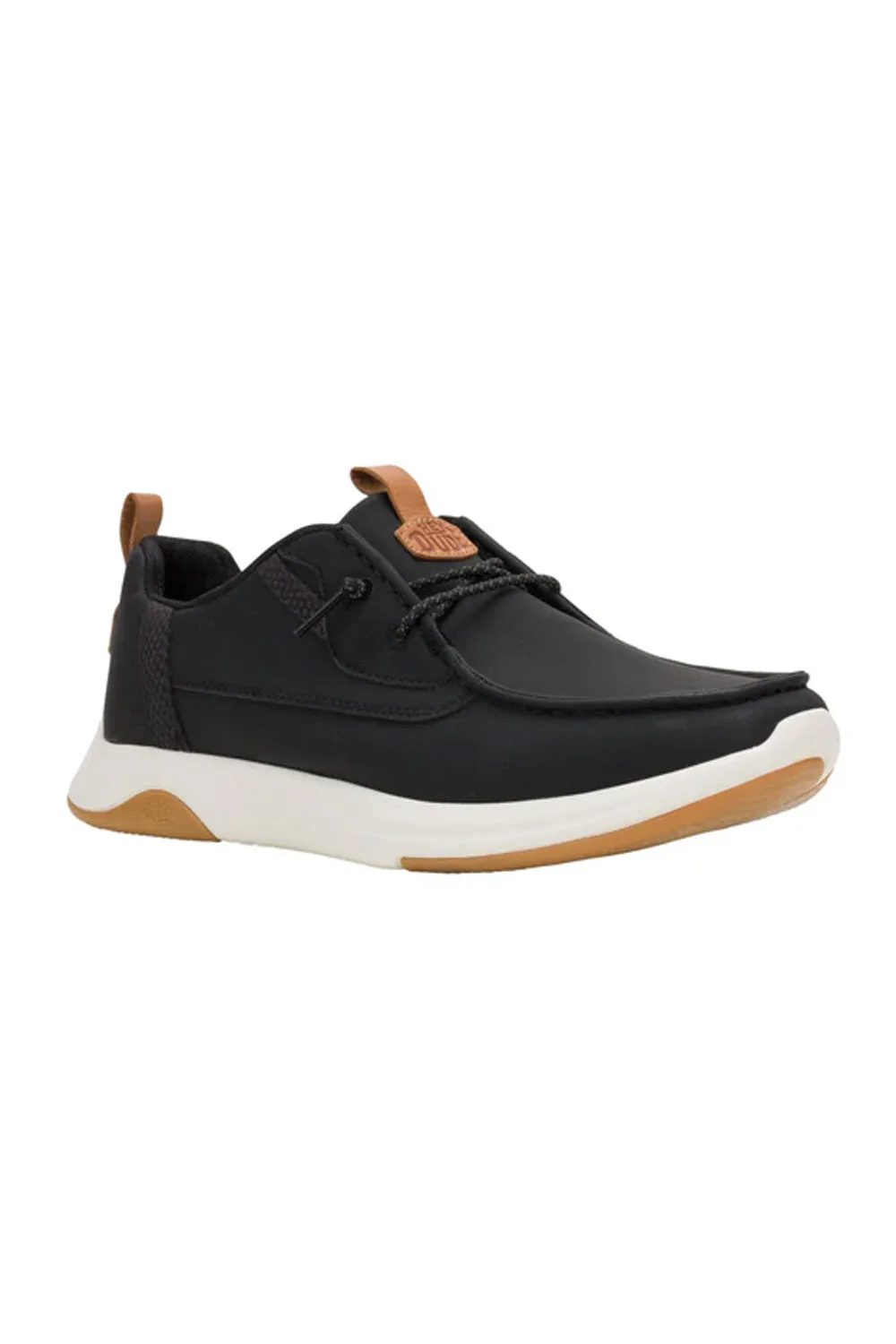HEYDUDE Men’s Wally Drift Classic Shoes in Black | 43641-066 sold by Glik’s product image thumbnail 2