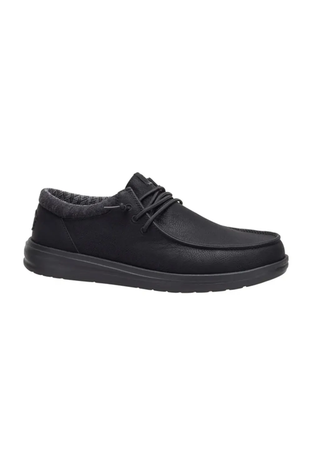 HEYDUDE Men’s Paul Classic Shoes in Black | 43352-060 sold by Glik’s product image thumbnail 2