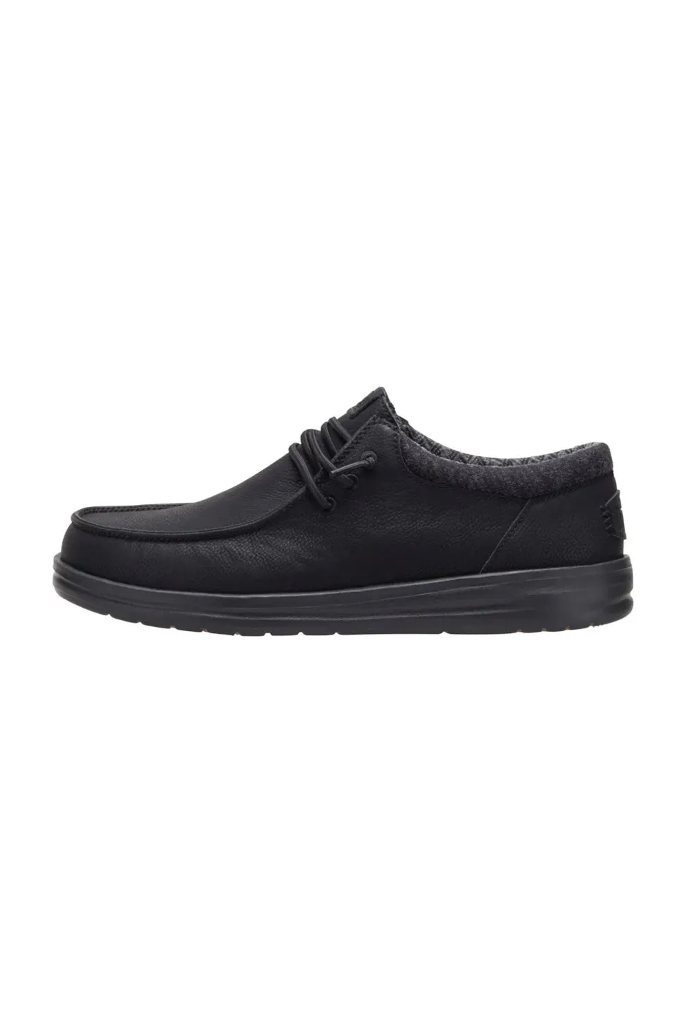HEYDUDE Men’s Paul Classic Shoes in Black | 43352-060 sold by Glik’s product image thumbnail 3
