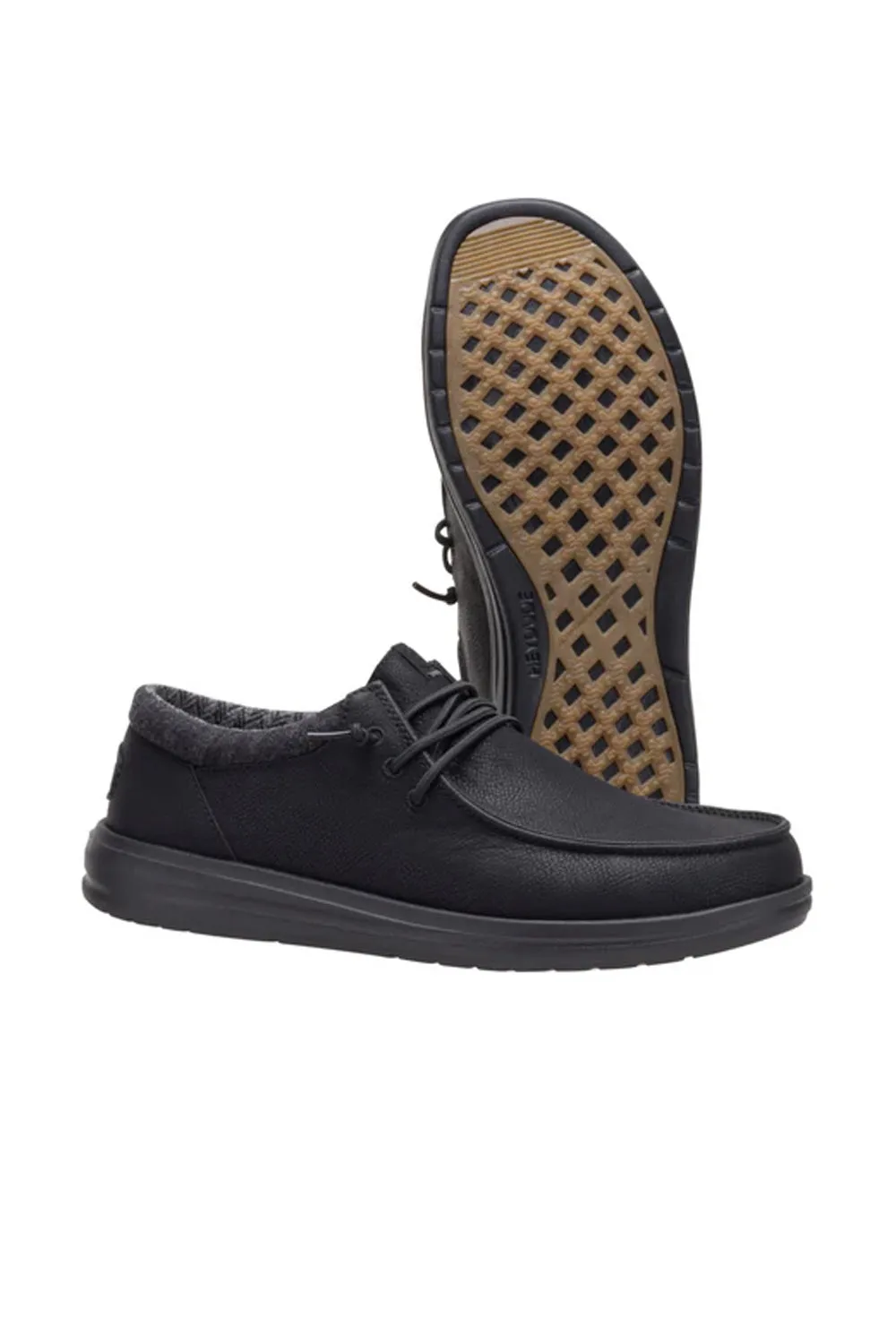 HEYDUDE Men’s Paul Classic Shoes in Black | 43352-060 sold by Glik’s product image thumbnail 4